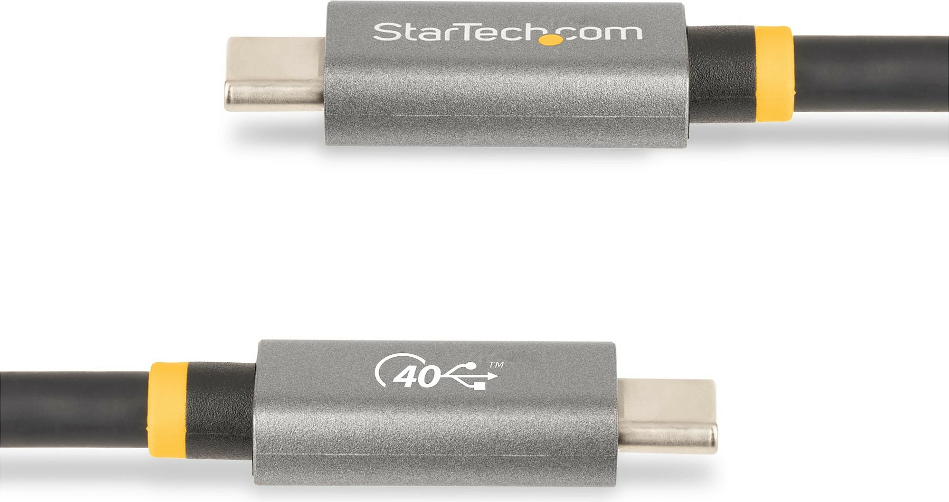 Kabllo USB4 StarTech 1m USB-C në USB-C, 40Gbps, 100W PD, 8K 60Hz, e zezë