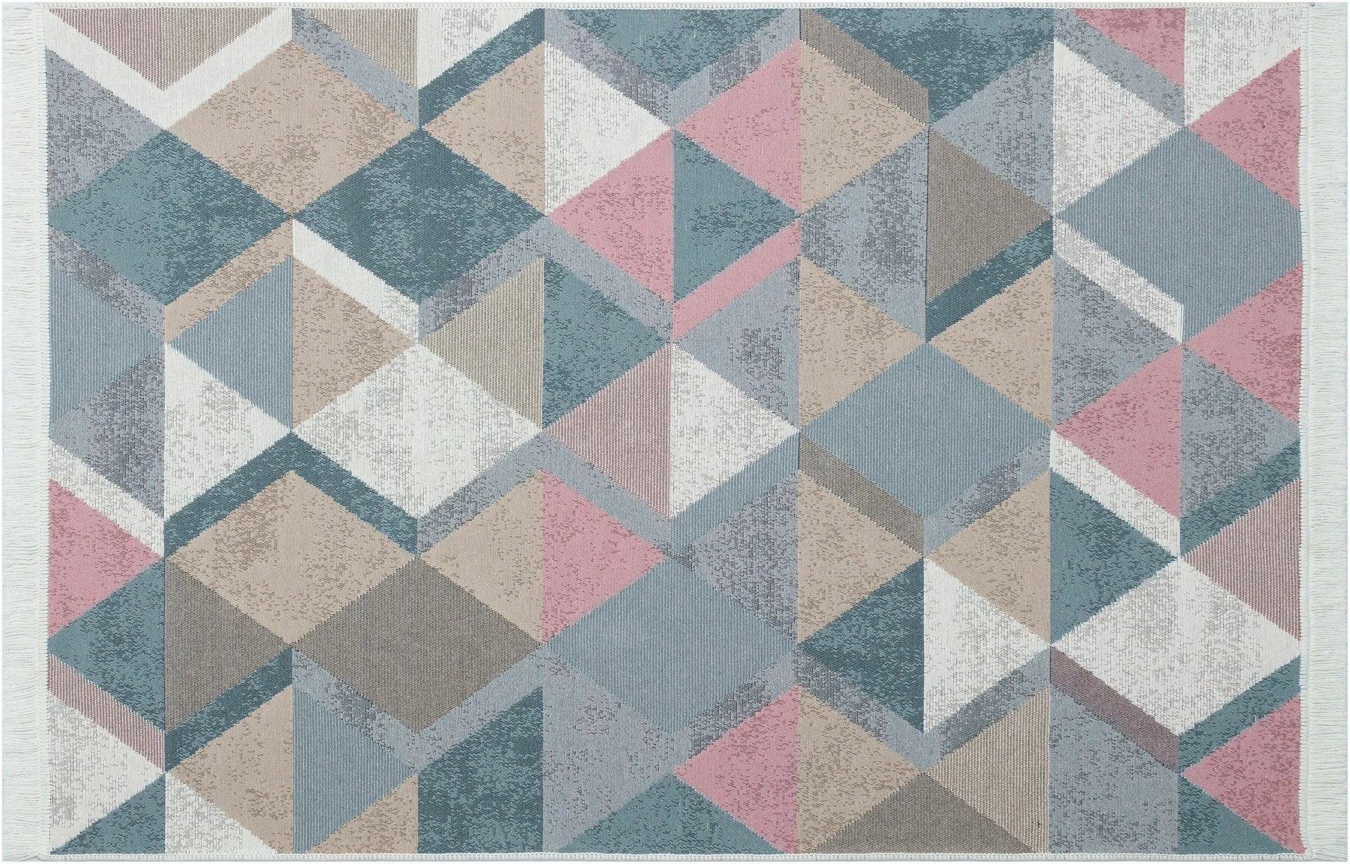 Qilim 120x180, Conceptum Hypnose, Ar 10, blu, rozë