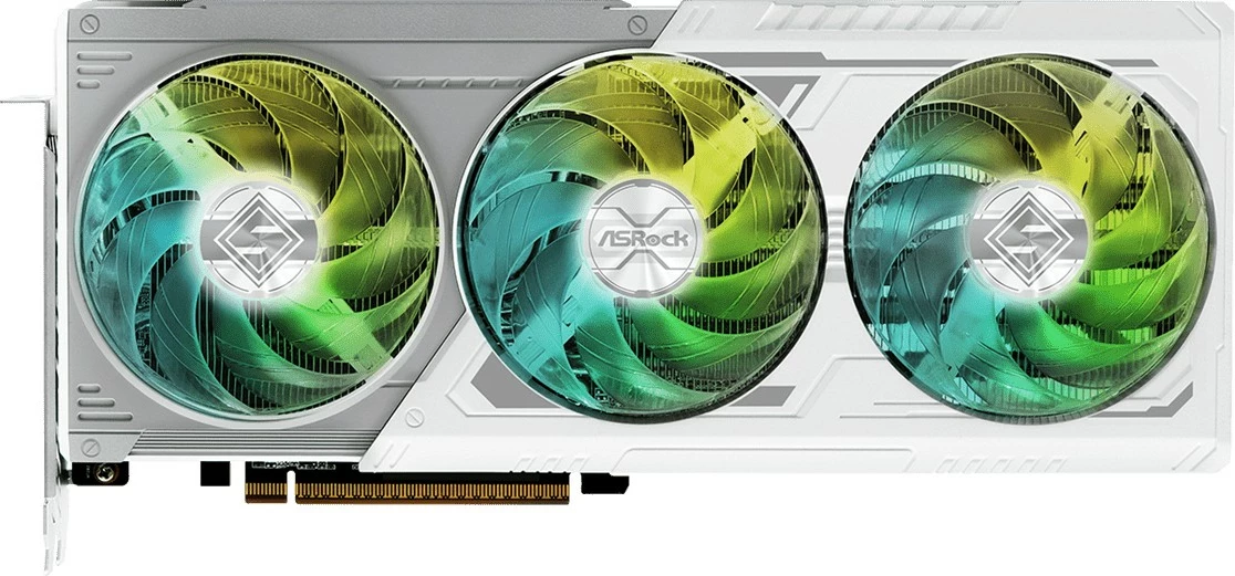 Kartelë grafike ASRock Steel Legend Radeon RX 9070 OC, 16 GB, GDDR6, Gri, Bardhë