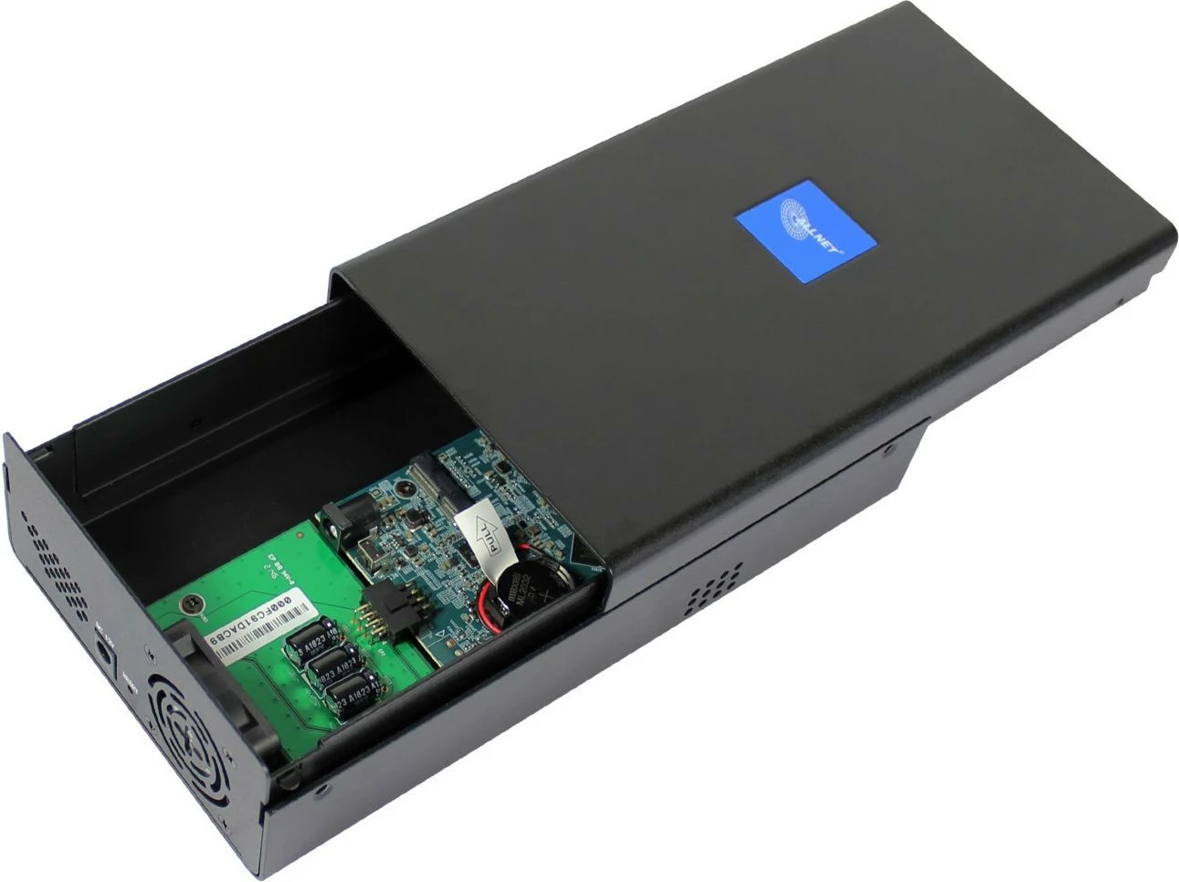 Videoserver ALLNET NVR Box, Networkoptix Server, RK3399, 4GB, ALL2289-4GB për 3,5 HDD/SSD