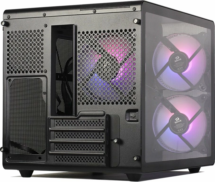 Kasë Redragon Pagos 1 GC-570 ARGB Mini Tower, pa PSU, e zezë