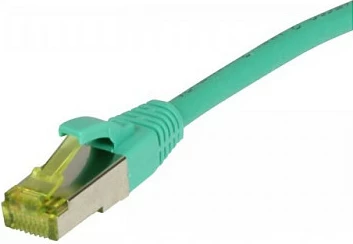 Kabllo rrjeti Synergy21 RJ45 CAT6A 1.5m, S/FTP 500MHz, AWG26, LSZH/TPE, e gjelbër