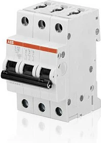 Automat ABB S203-C16 2CDS253001R0164, 3-pol, 16A, karakteristikë C