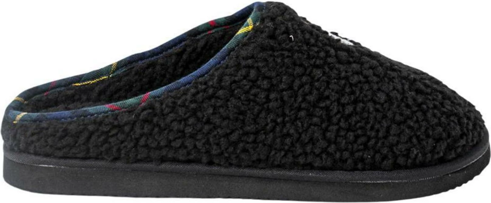 Papuqe për femra Ralph Lauren Charlotte Scuff Bear RF103286, të zeza