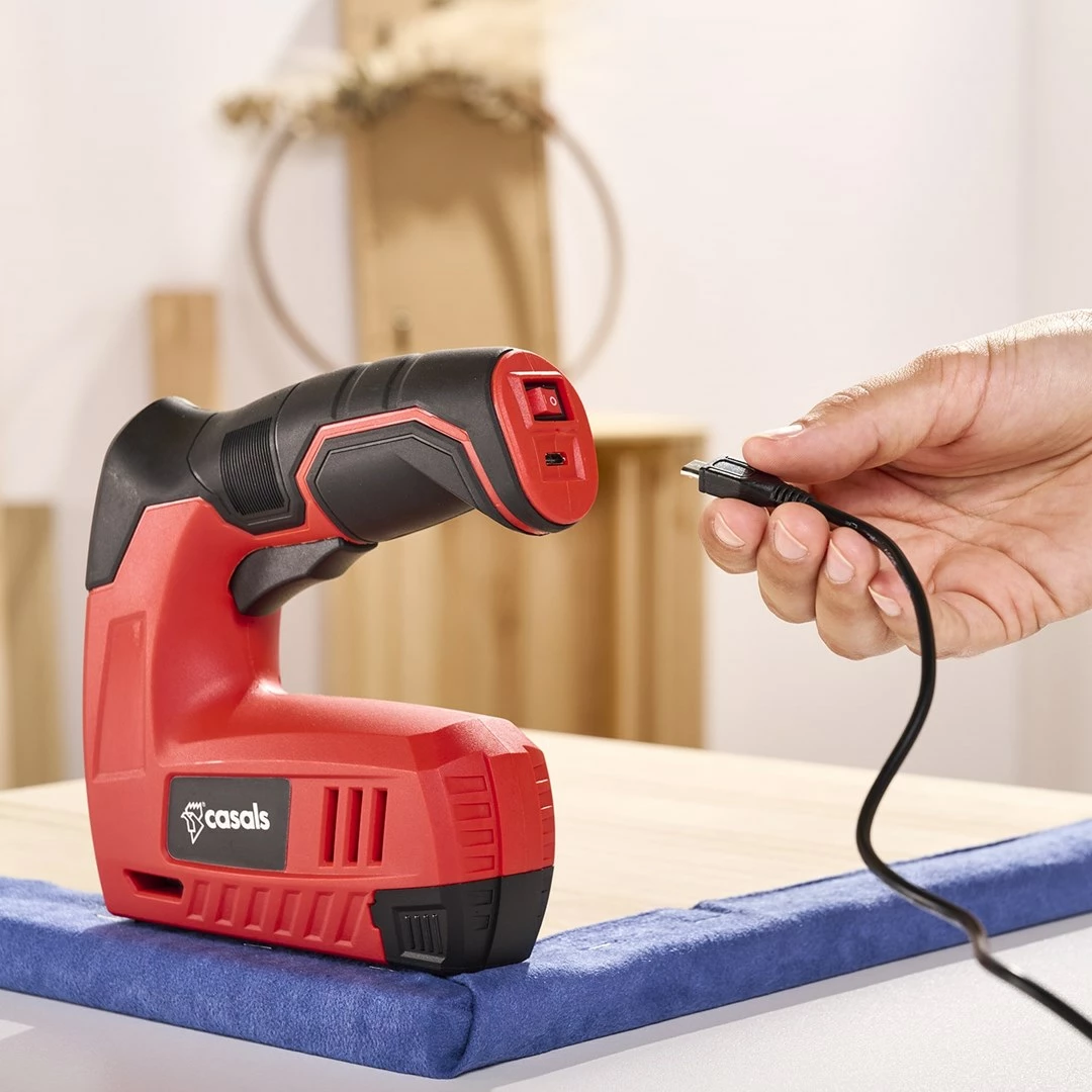 Kapëse pa kabllo Casals CSG3620, 1300 mAh, e zezë/kuqe