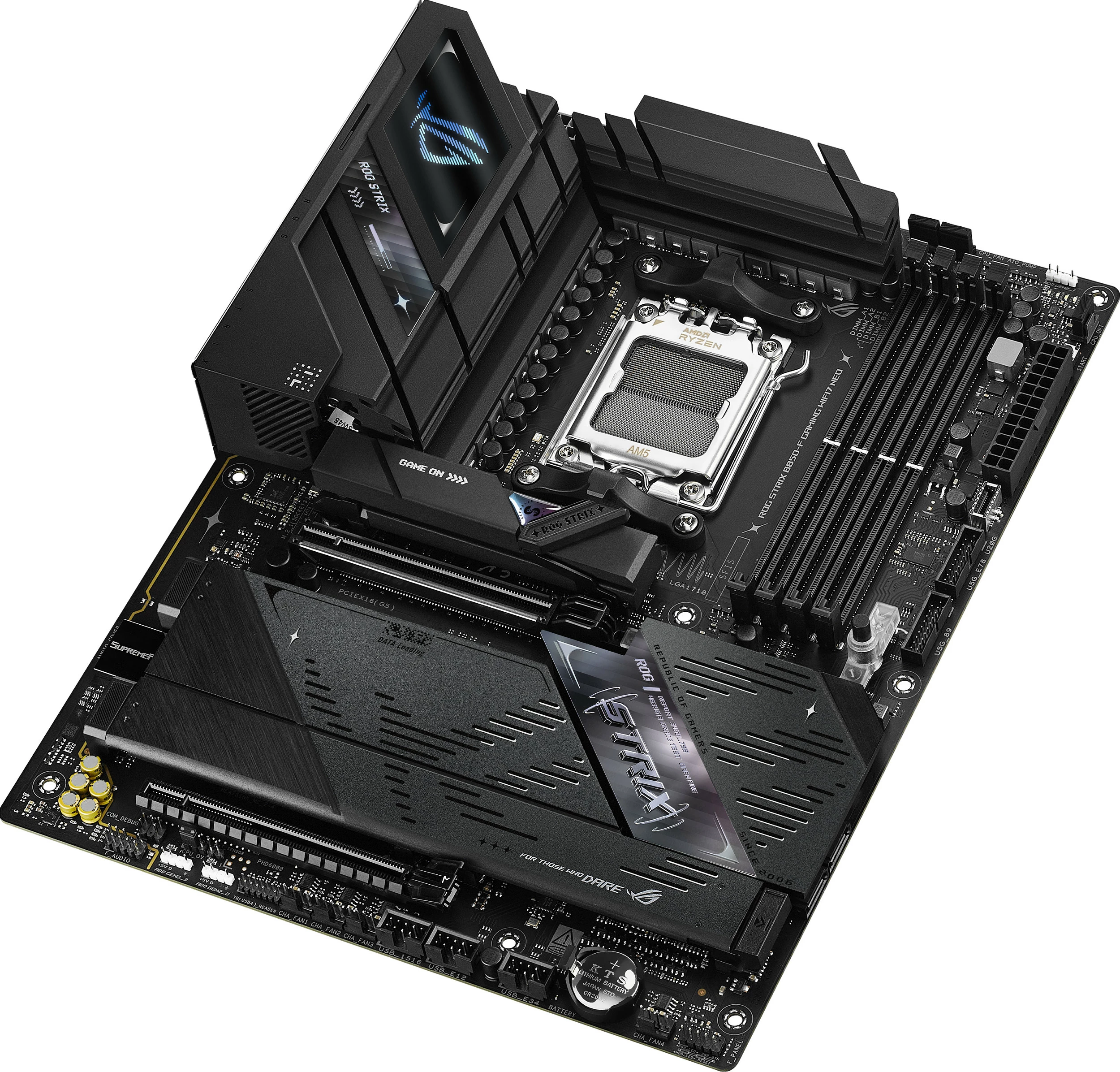 Pllakë amë ASUS ROG STRIX B850-F GAMING WIFI7 NEO, Socket AM5, DDR5, ATX