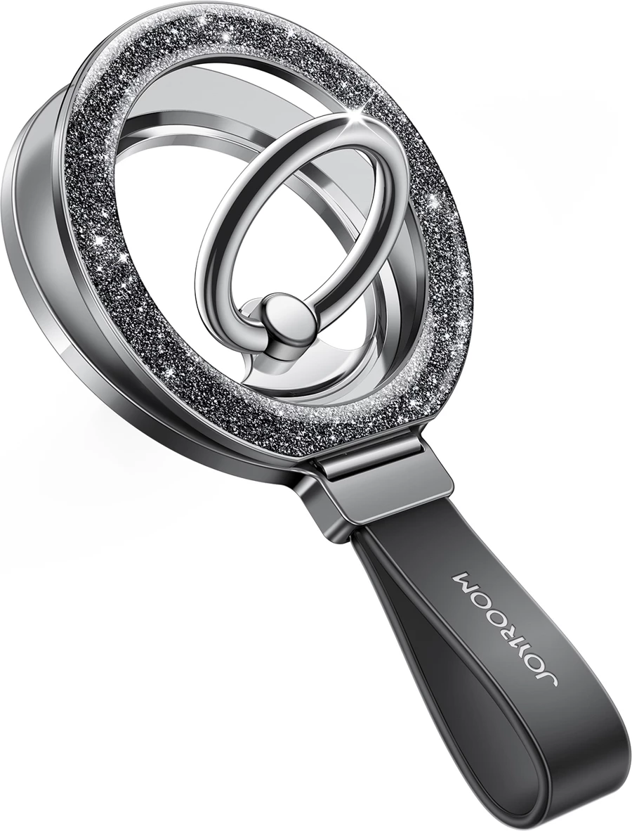 Mbajtës magnetik unazë Joyroom JR-ZS425 për celular, me qëndrim, i zi