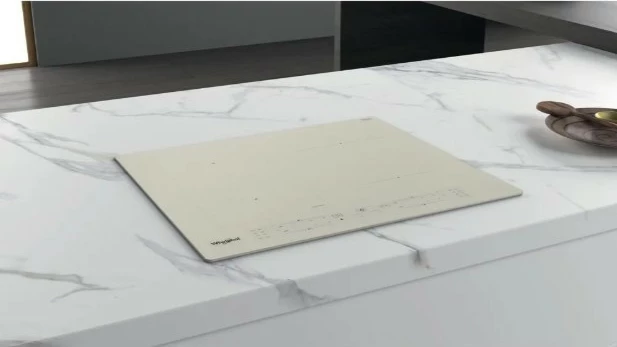 Pllakë induksioni, Whirlpool, WLB6860NES, 4 zona FlexiCook, 60 cm, kontroll me prekje, 7.2 kW, bezhë