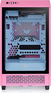 Kasë Thermaltake The Tower 200 Bubble Pink mini tower, xham i temperuar, për gaming, rozë