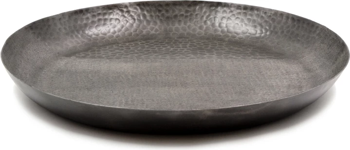 Tabaka dekorative FADE, alumin i zi, 44x44x5cm