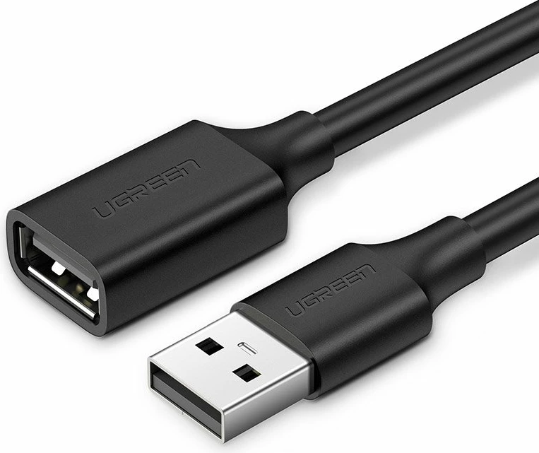 Kabllo adapter USB Ugreen 10314, 1m, e zezë