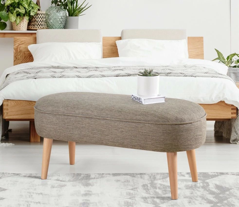 Puf Atelier del Sofa, ngjyrë kafe, Lednok