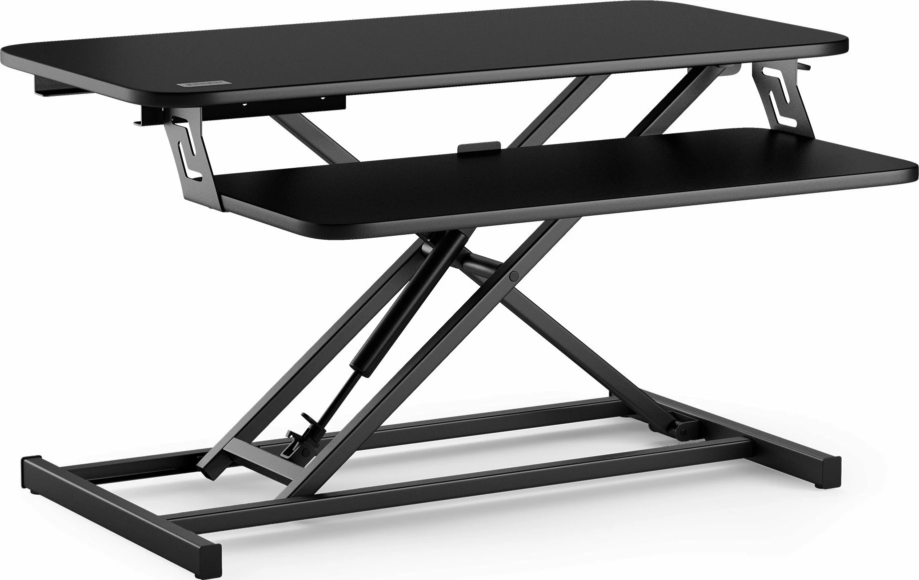 Konvertues tavoline zyre SENSE7 Office Converter 81 x 40 cm, rregullim lartësie 12.5-49 cm, i zi