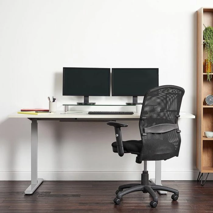 Mbajtëse monitori VONHAUS XL 3000107 100x26cm xham i temperuar 8mm, transparente