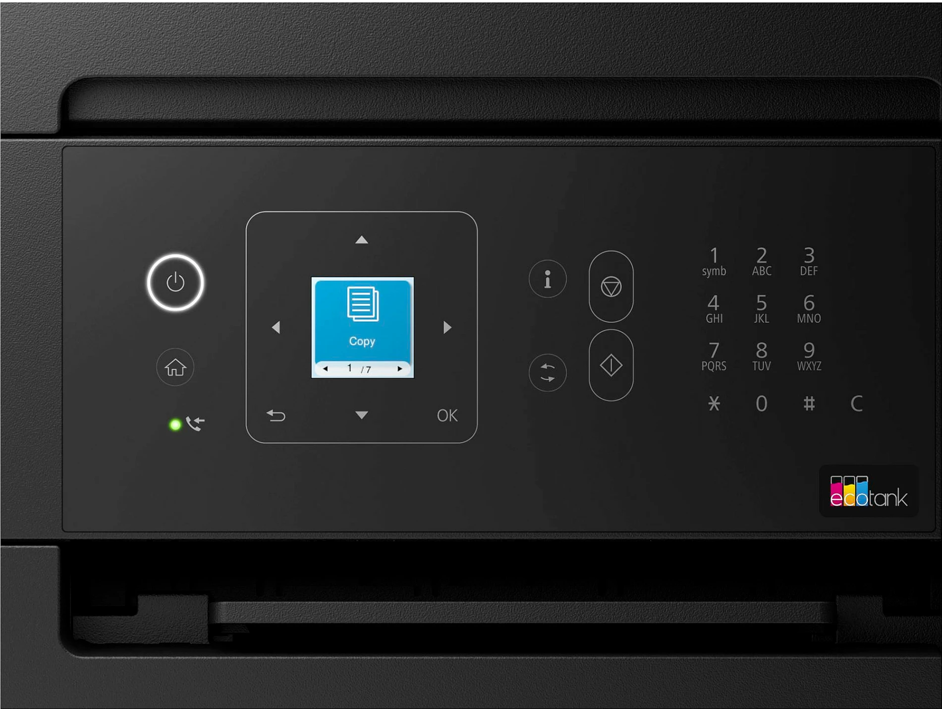 Printer multifunksional Epson EcoTank ET-4905, inkjet me ngjyra A4, Wi‑Fi/Ethernet, ADF, i zi