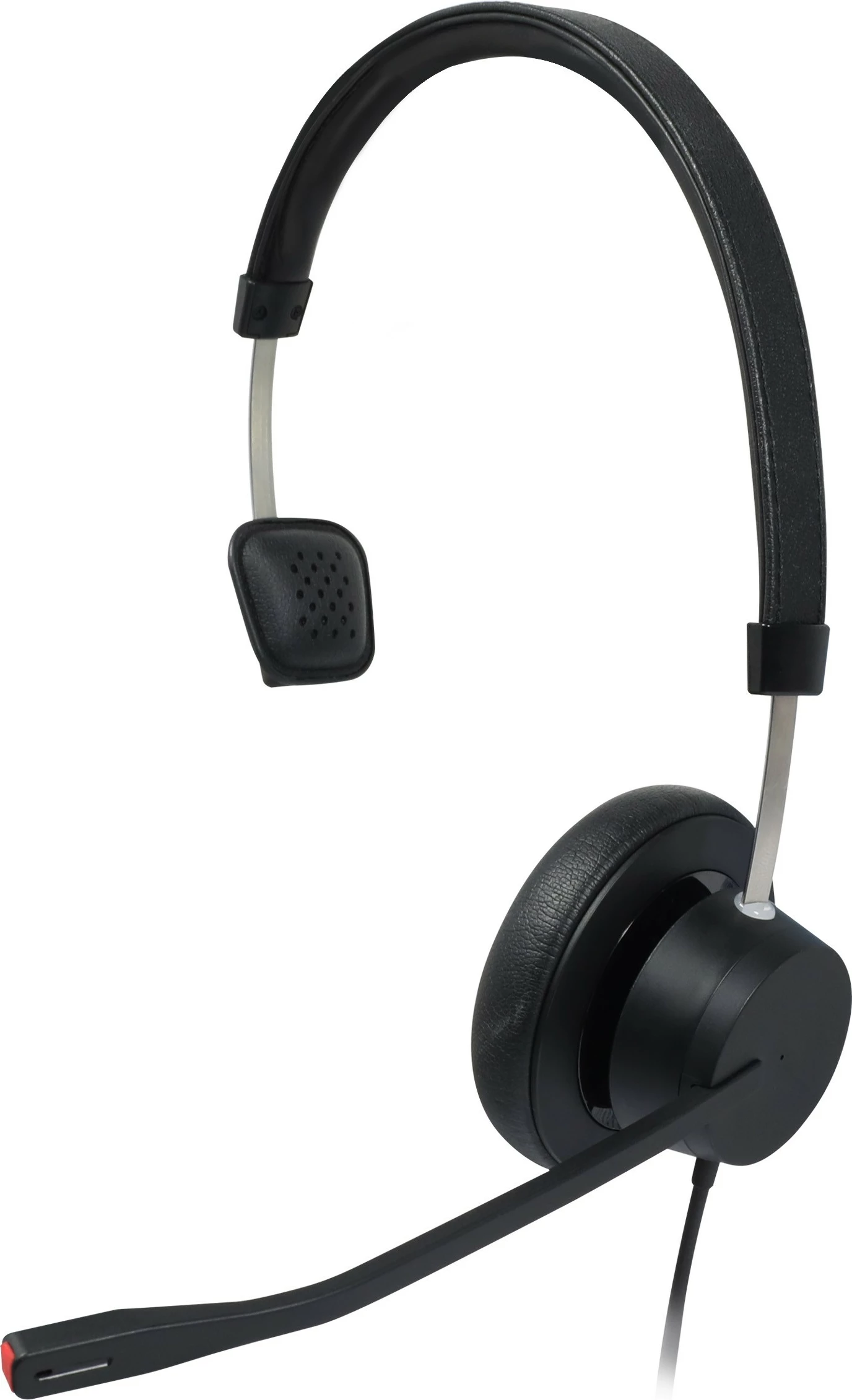 Kufje Plusonic X140 Mono me kabllo, e zezë