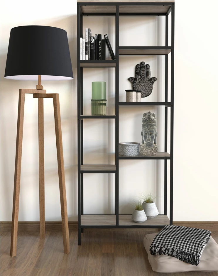 Jastëk dekorativ Box, material pambuku, ngjyrë kërpudhe, 50x50cm