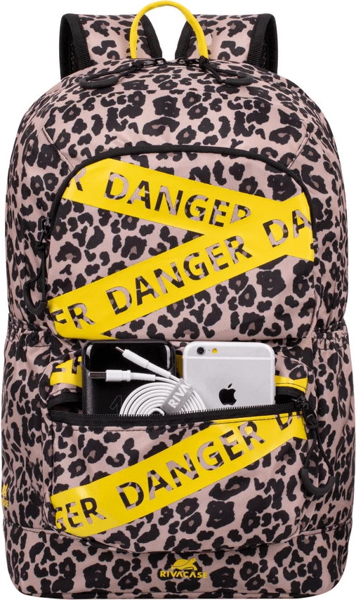 Çantë shpine RIVACASE 5421 Erebus 14L waterproof për laptop/tablet deri 10.1\", Leopard