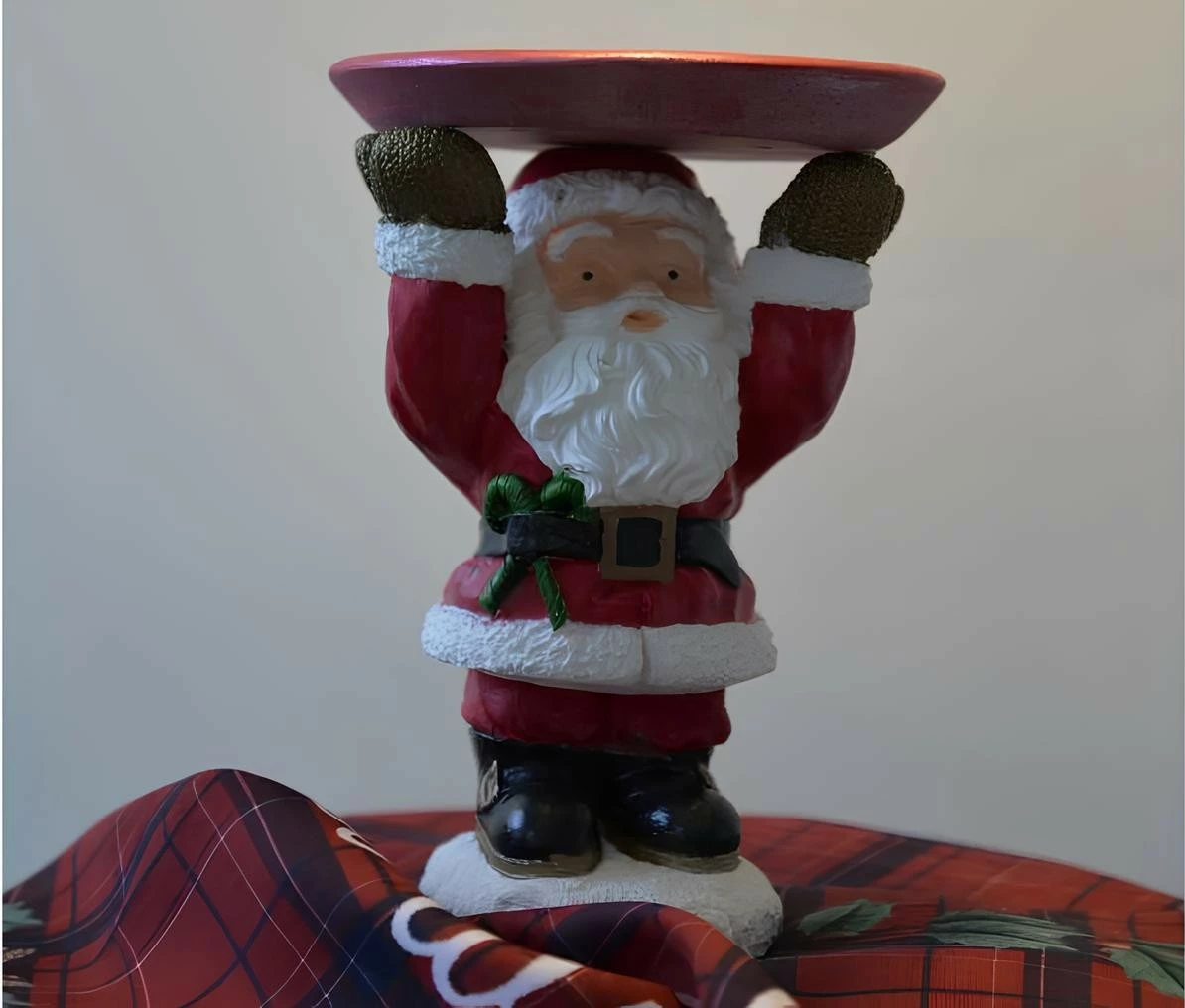 Objekt dekorativ Santa Claus, ngjyrë e kuqe, CY0649