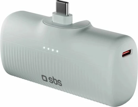 Powerbank SBS EcoPower 5000 mAh 10W, gri