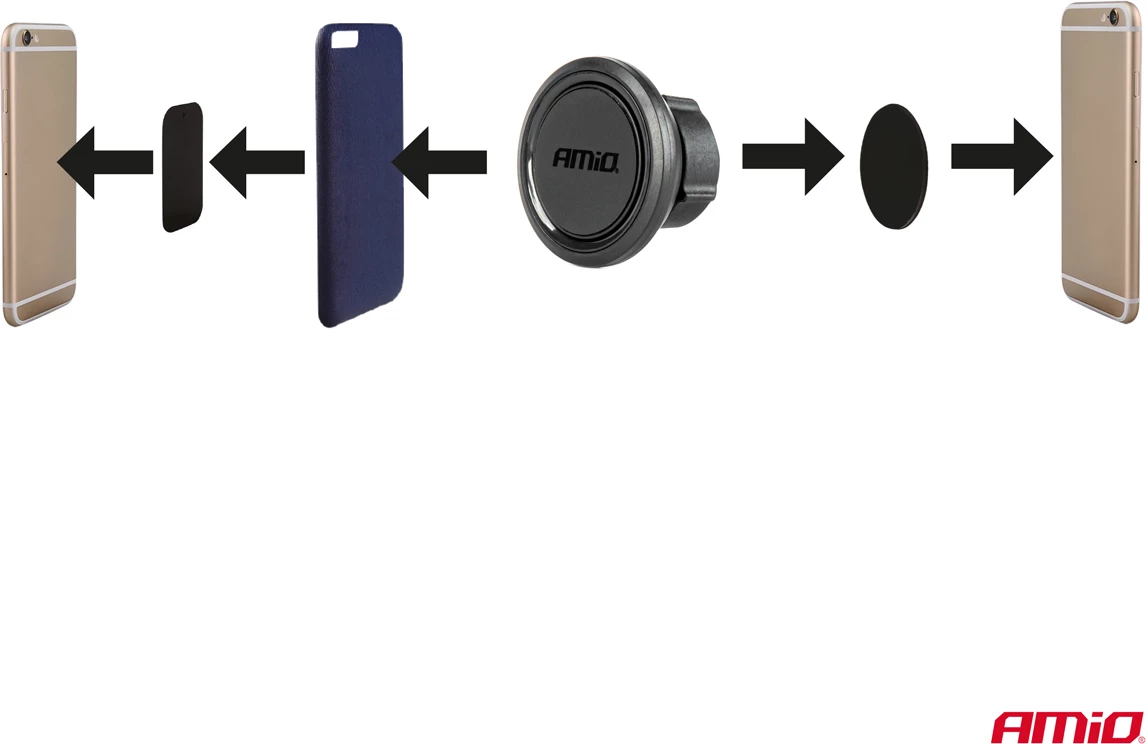 Mbajtëse magnetike rrotulluese për tabele – 360° 