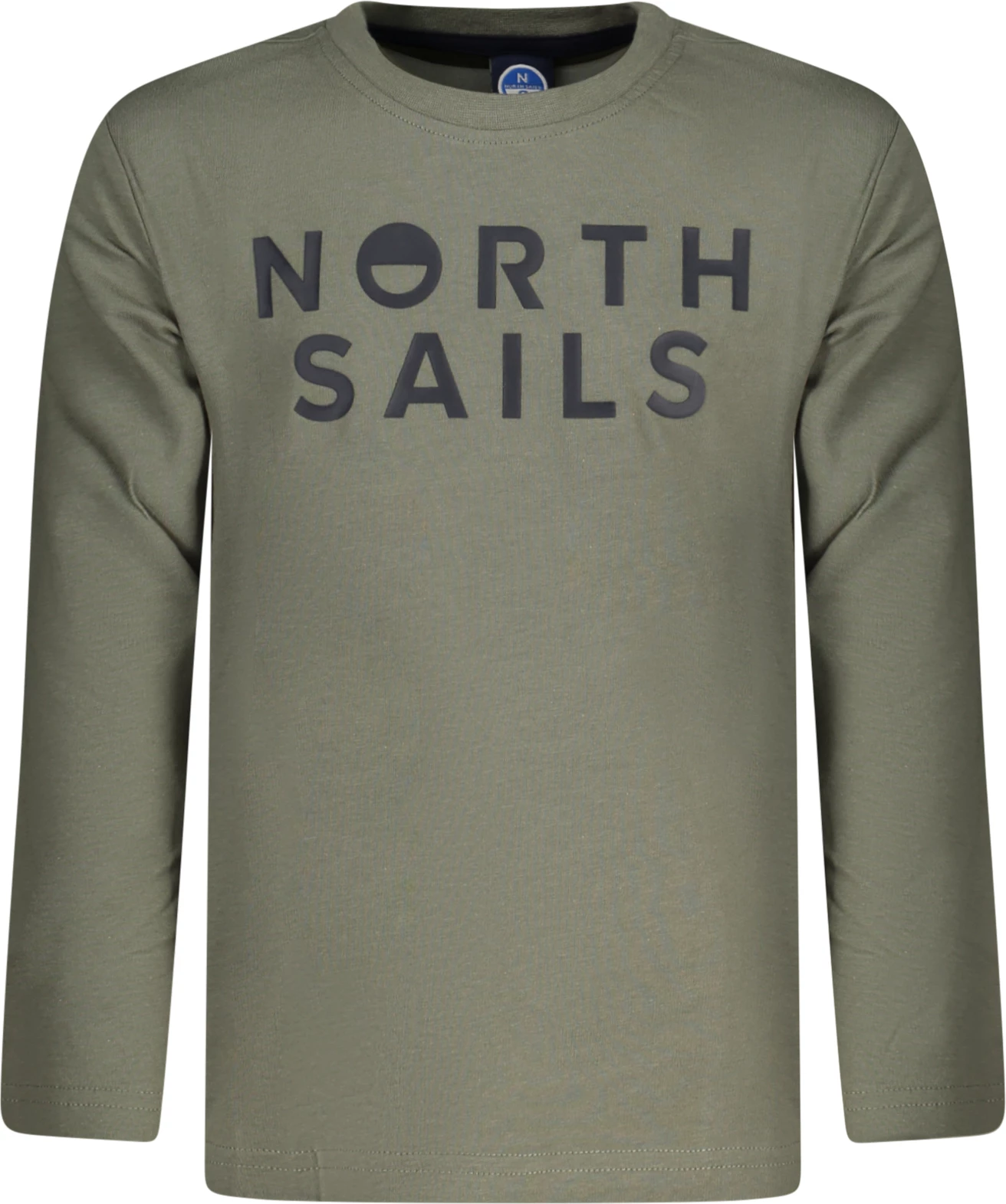 Maicë me mëngë të gjata për djem NORTH SAILS, e gjelbër
