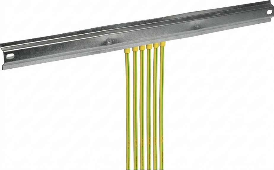 Set tokëzimi EFB Elektronik, për kabinet 19", shinë DIN 35 x 6.5 mm, verdhë/jeshile