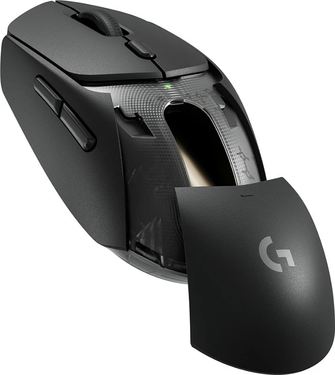 Maus Logitech G 910-007199, Djathtas, Optik, RF Wireless + Bluetooth, 2560 DPI, 400 fps, Ngjyrë e zezë