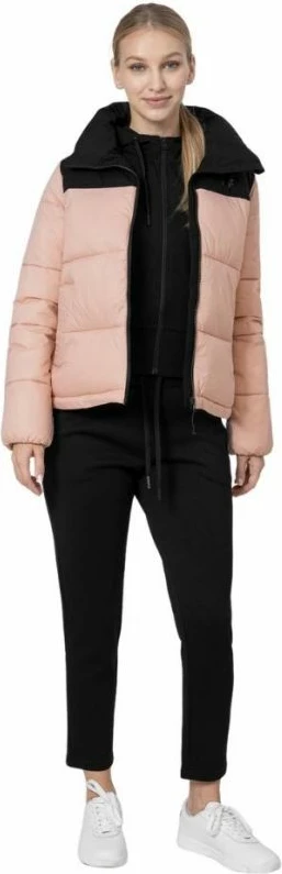 Jakne për femra 4F, ngjyrë koral pluhur