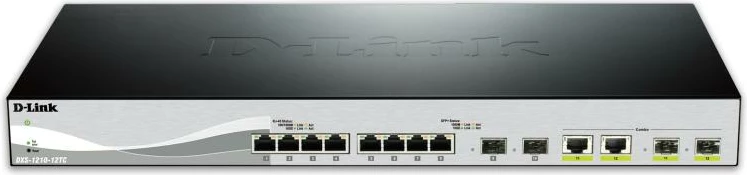 Switch D-Link DXS-1210-12TC smart managed 12 porta 10Gbps 10GBASE-T/SFP+