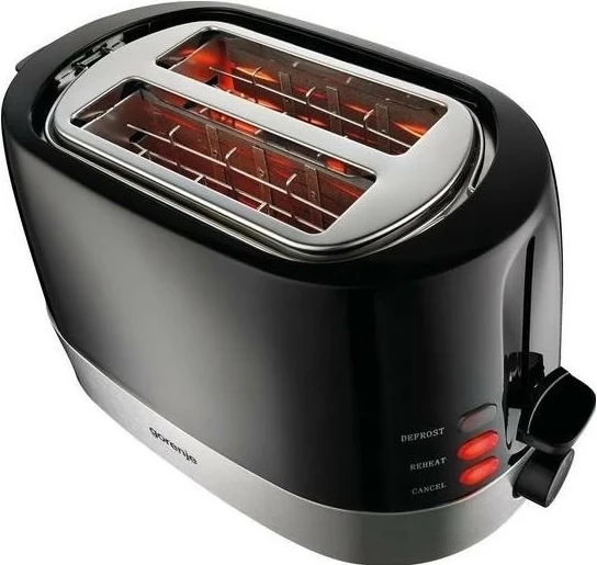 Toster Gorenje T850BK, 2 vende, 850W, inox/plastik, zi