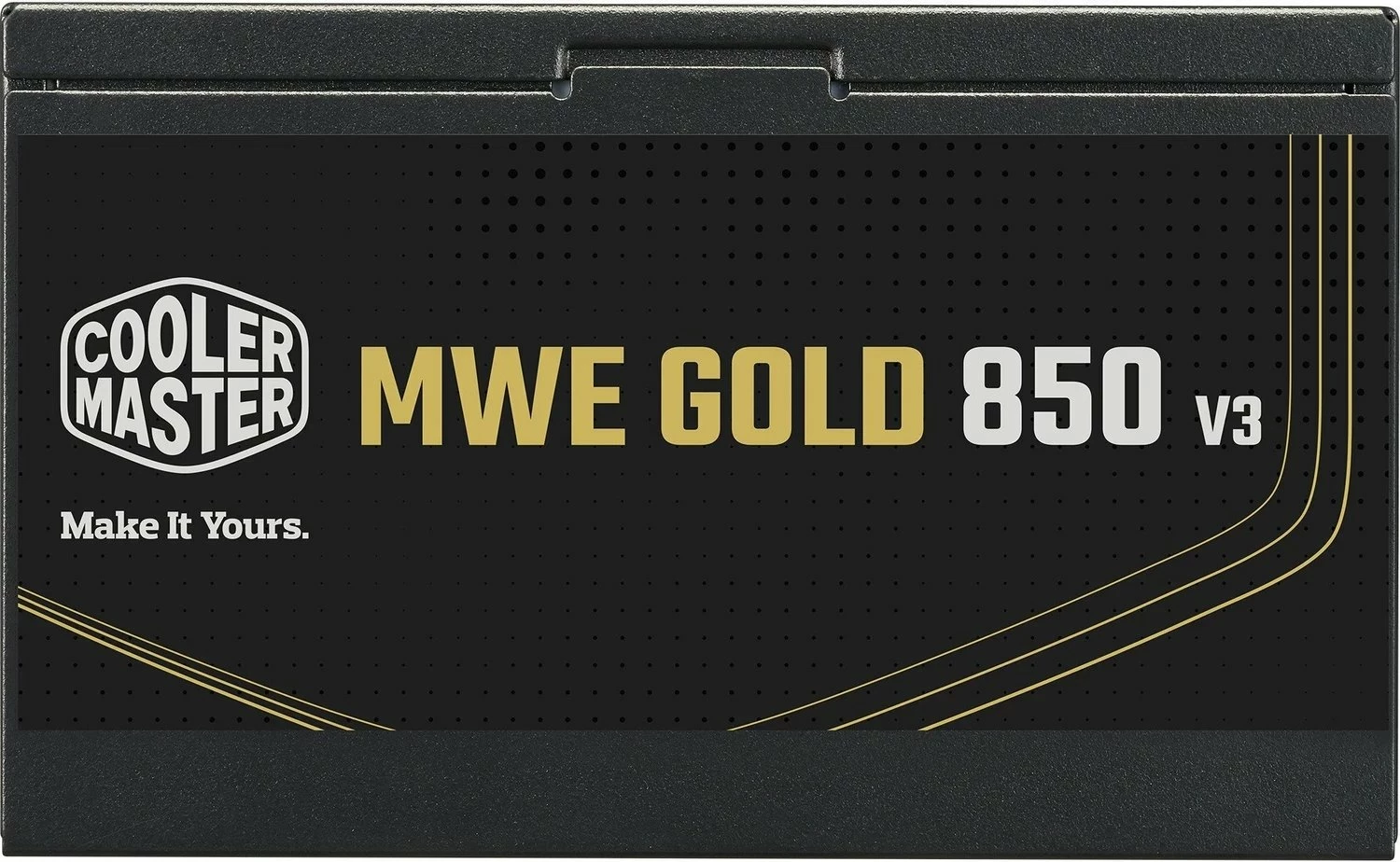 Furnizues rryme (PSU) Cooler Master MWE Gold V3 850W ATX 3.1 80 Plus Gold, i zi (MPE-8506-ACAG-BEU)