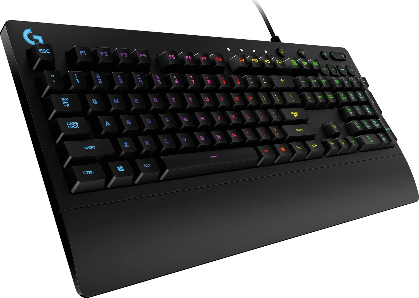 Tastierë gaming Logitech G213 Prodigy, Full-size, Wired, USB, Mekanike, RGB LED, E zezë