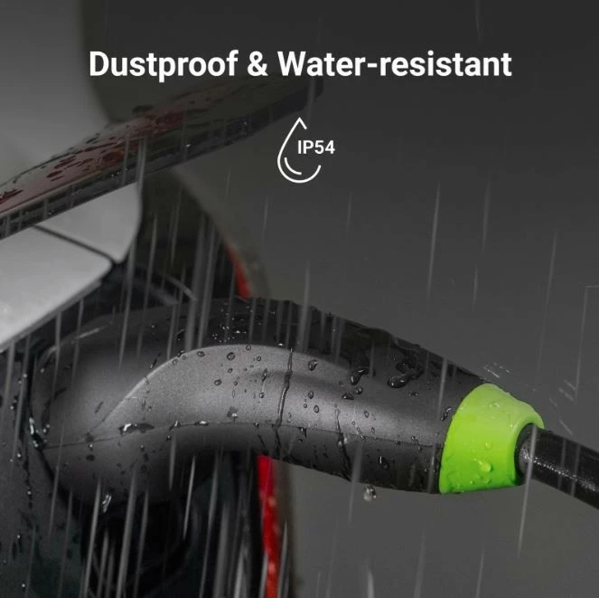 Kabllo karikimi EV Green Cell Snap EVKABGC01 22kW 5m Type 2, e zezë, me futrollë