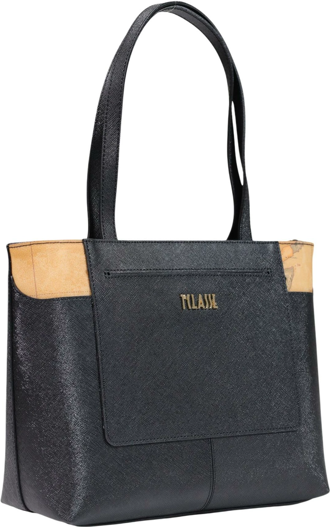 Çantë shopper Alviero Martini Prima Classe L LF73 9407 për femra, e zezë