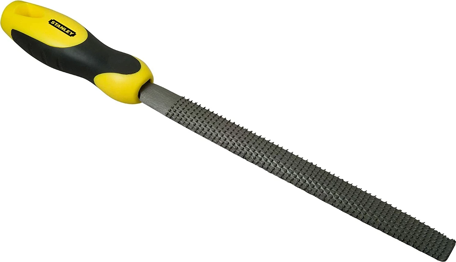 Rašpë gjysmë-rrethore Stanley 0-22-469 200 mm, verdhë/zi