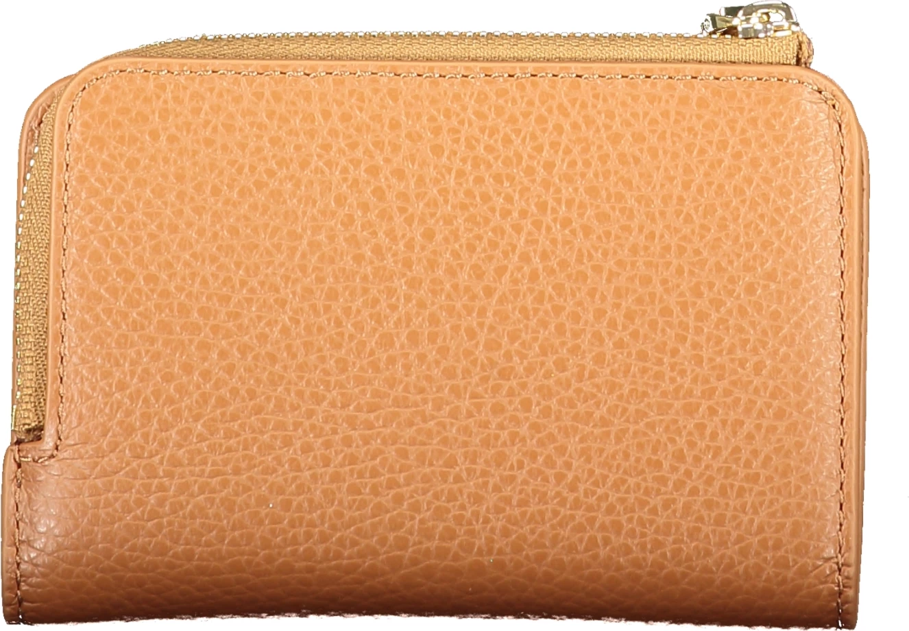 Portofol COCCINELLE Metallic Soft femra, kafe