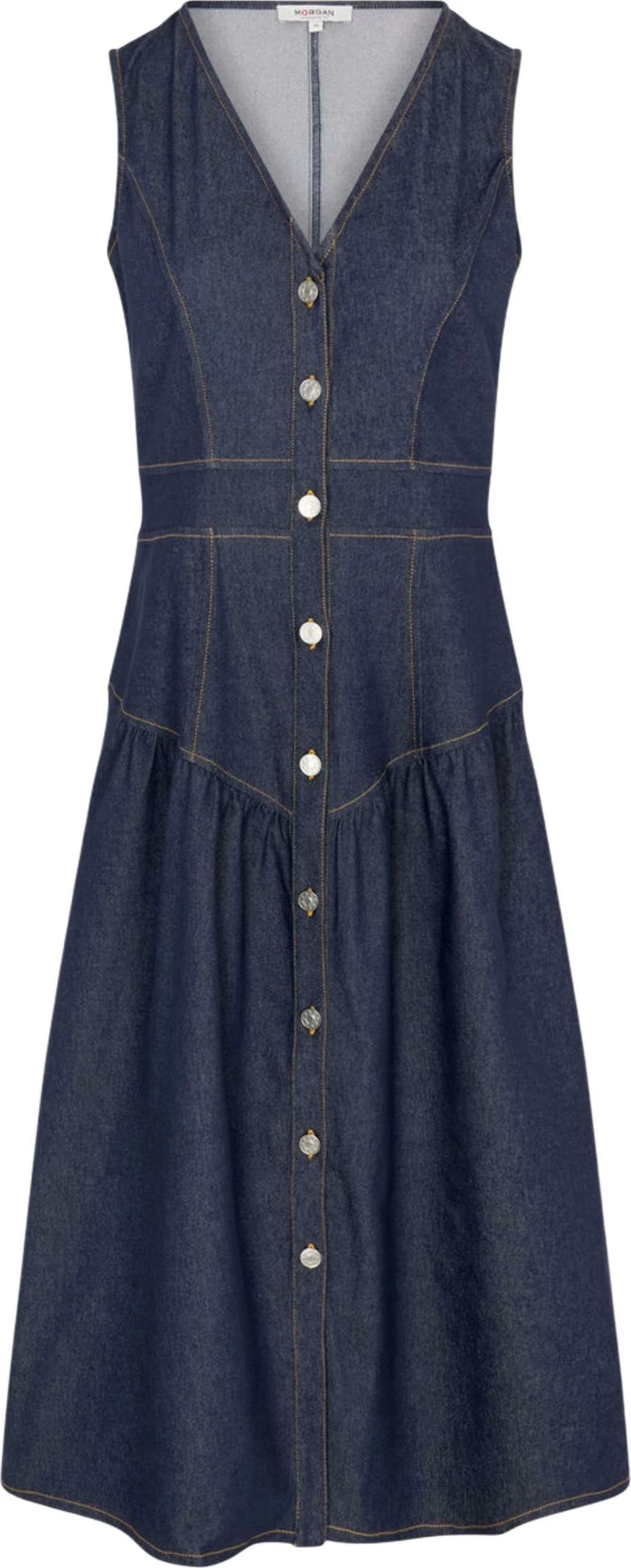 Fustan i gjatë për femra Morgan De Toi 261-RJAN, denim i errët [Madhësia: 38]