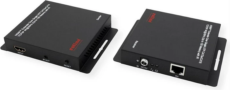 Zgjatues HDMI ROLINE, 4K@30Hz, deri 120 m, me IR
