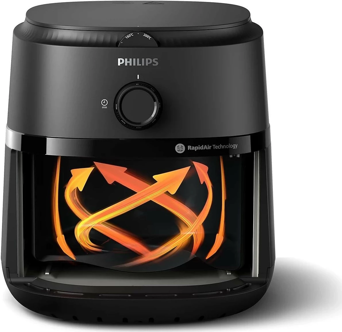 Fritezë ajri Philips Ovi 1000 NA120/00, 4.2L, e zezë