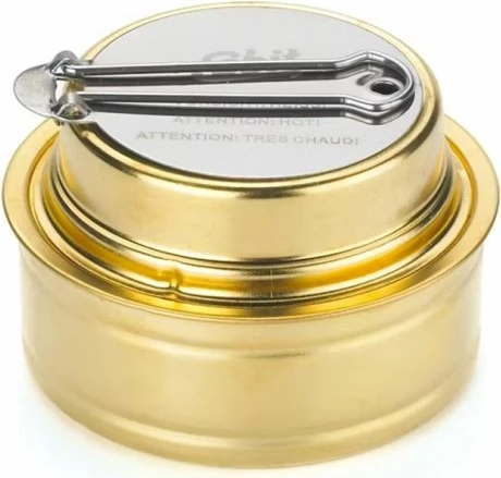 Set kuzhine për kamping Esbit Alcohol Cookset 2.35L, metalik