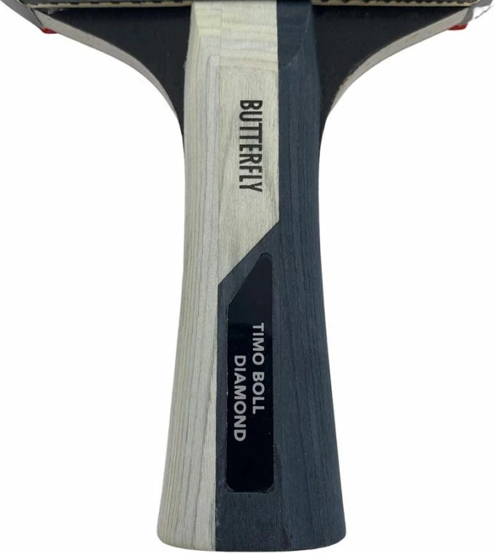 Raketë pingpongu Butterfly Timo Boll Diamond S841443 për meshkuj dhe femra [Dorëza: FL-konkav]