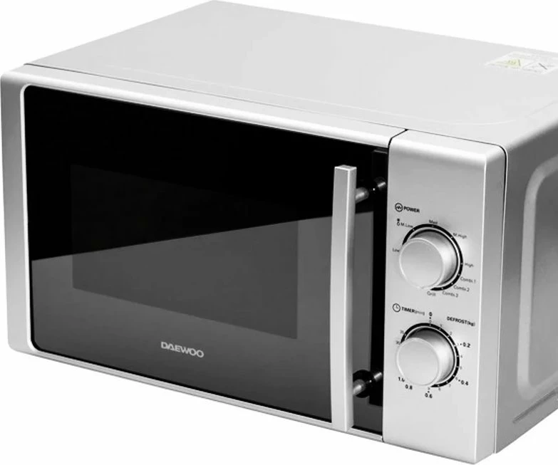Furrë mikrovale me grill Daewoo DM-2013MSG, 285×485 mm, argjendtë/zezë