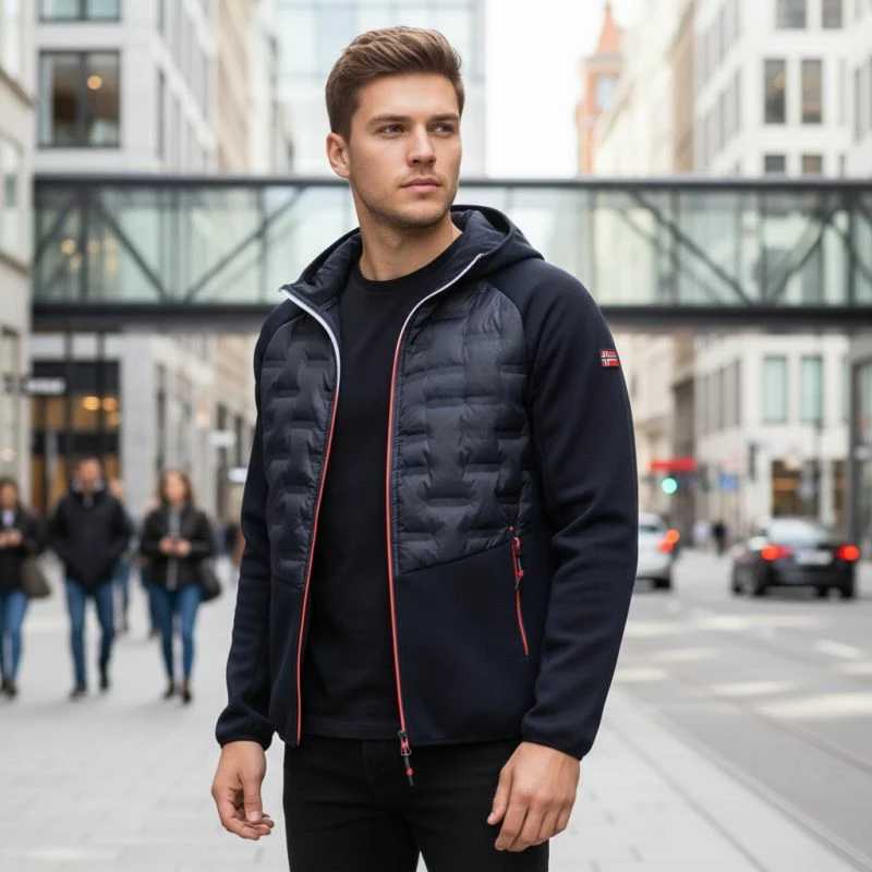 Jakne për meshkuj Geographical Norway, navy blue [Madhësia: L]