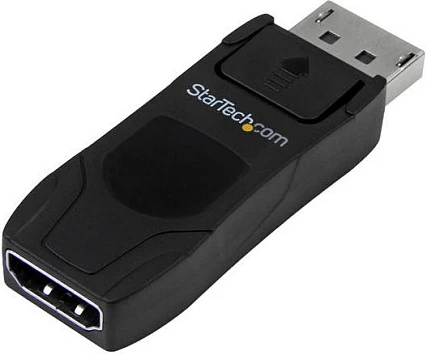 Adapter DisplayPort në HDMI StarTech, pasiv 4K, i zi