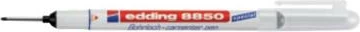 Marker marangoz, Edding, 8850, majë e gjatë e hollë për shënjim preciz, i zi