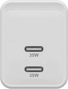 Karikues Targus HyperJuice 35W USB-C, 2 porta, i bardhë