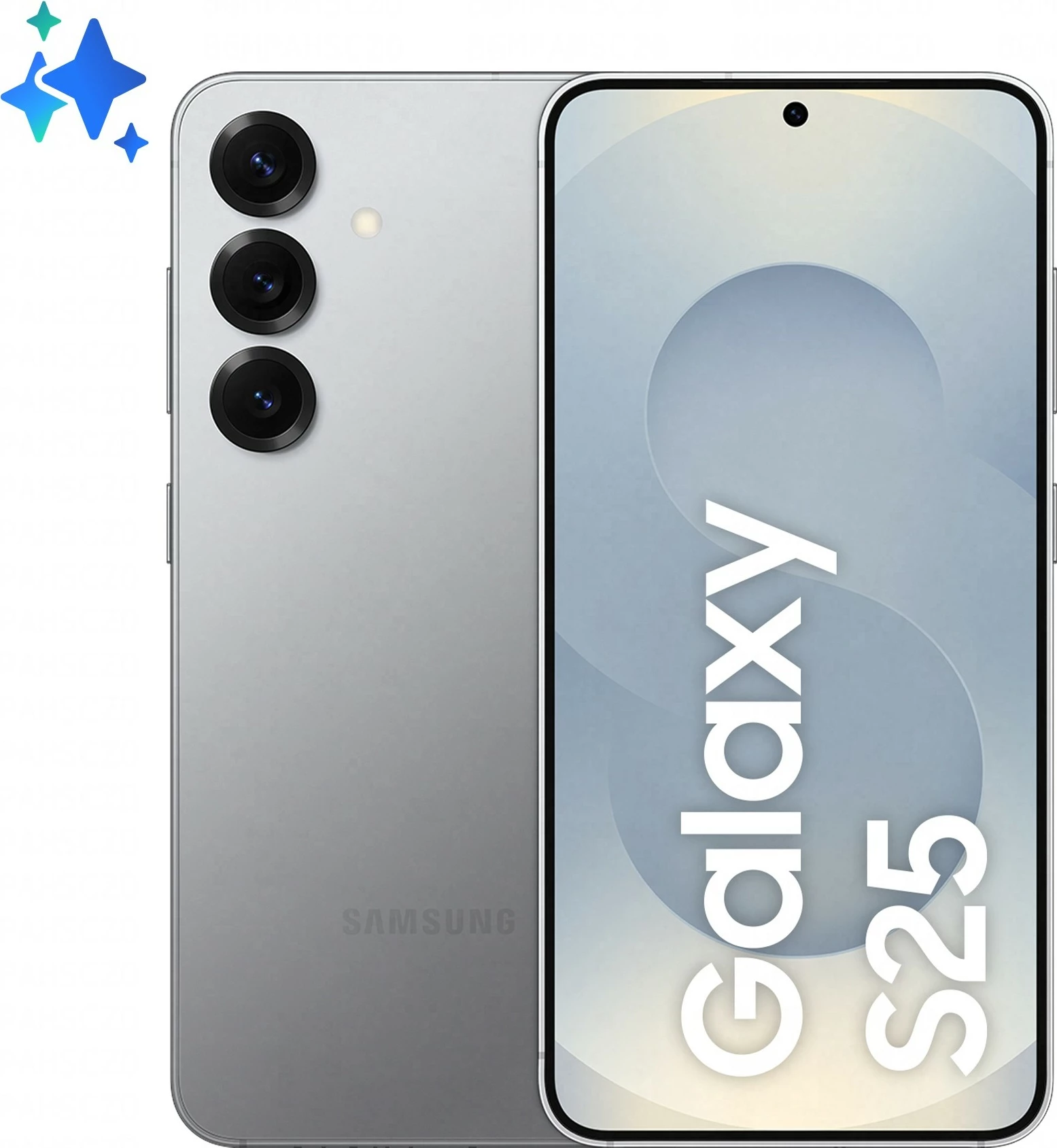 Celular Samsung Galaxy S25 S931 5G, 12GB RAM, 512GB, Silver Shadow