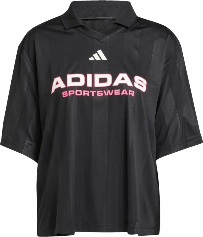 Maicë polo për femra adidas, e zezë