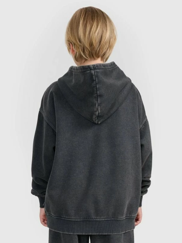 Duks me kapuç për djem 4F, gri